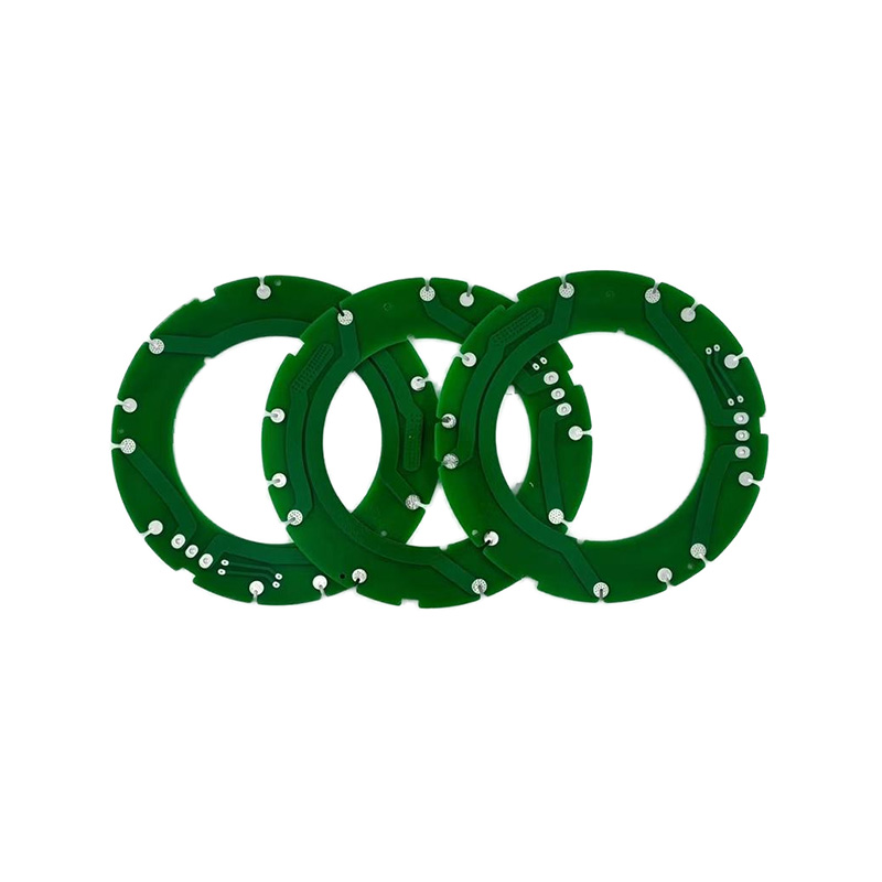 Bord Ciorcaid Gan Luaidhe Glas Ciseal Dúbailte